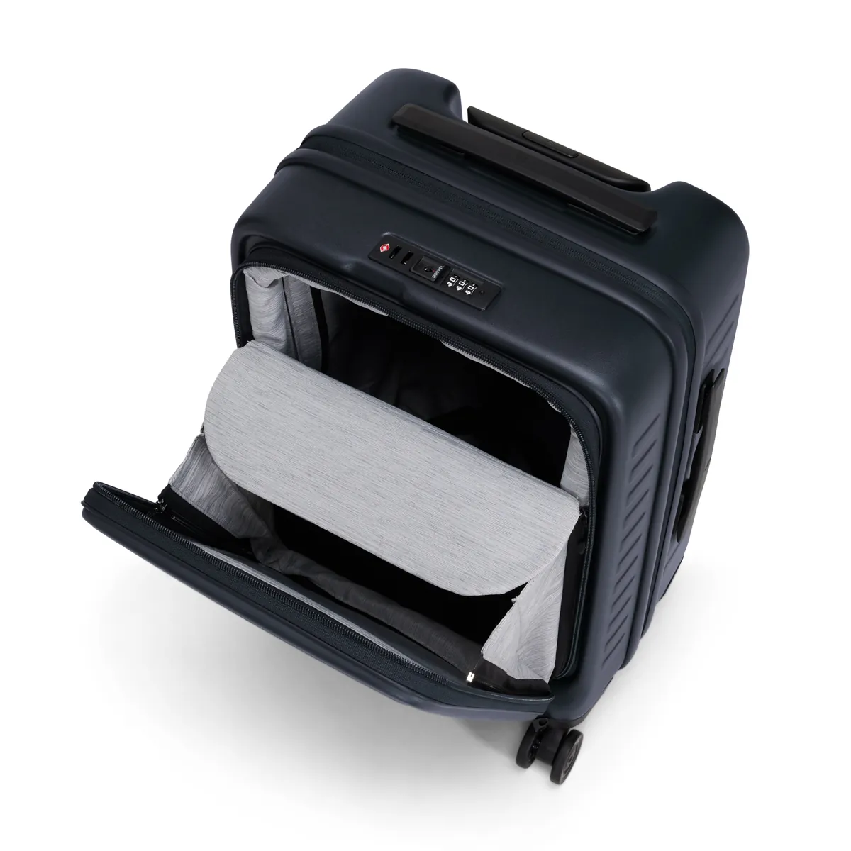 LOJEL スーツケース Cubo Small ブラック LOJEL-Cubo-Indigo-QuickAccess-