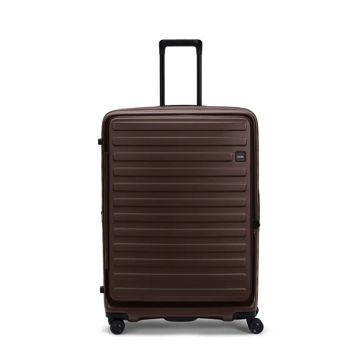 【新品未使用】LOJEL Cubo Large 120L 現行モデルスーツケース lojel-cubo-deepcocoa-front-