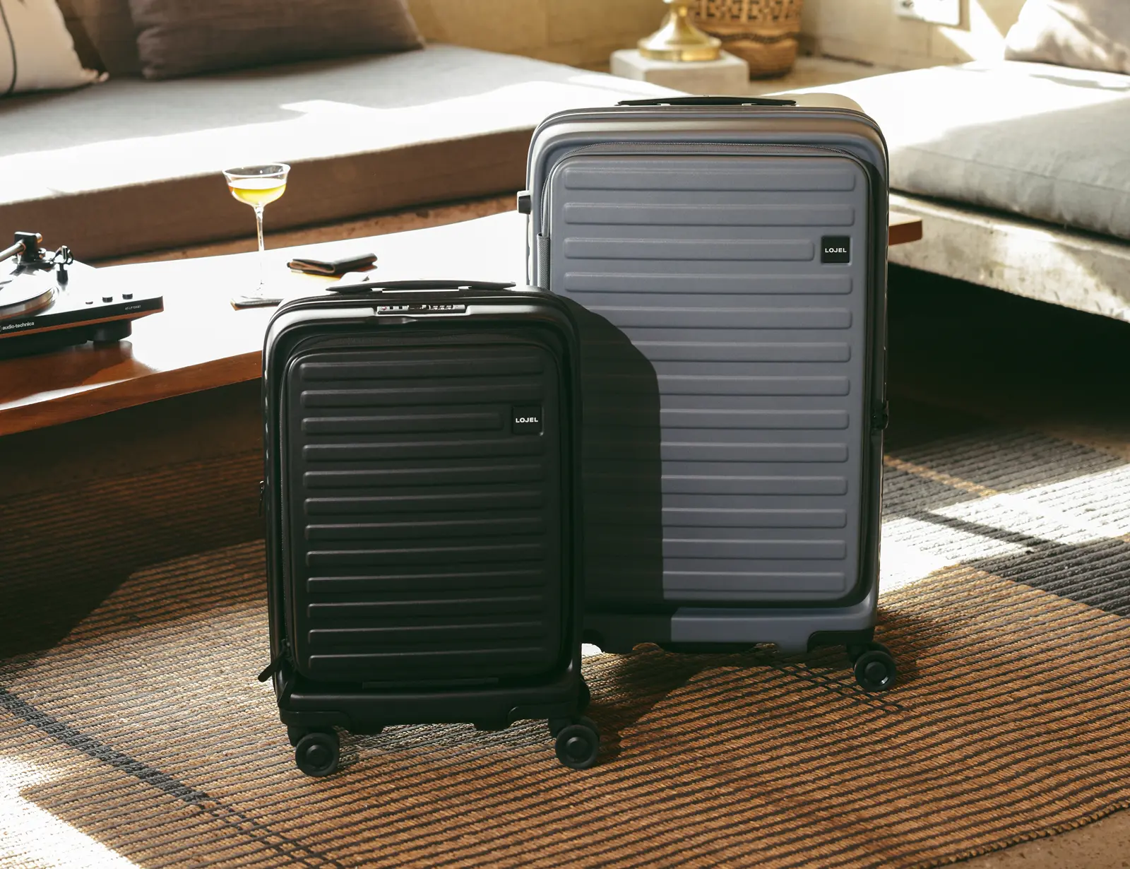 Cubo Luggage Collection | Smart Travel Suitcases by LOJEL