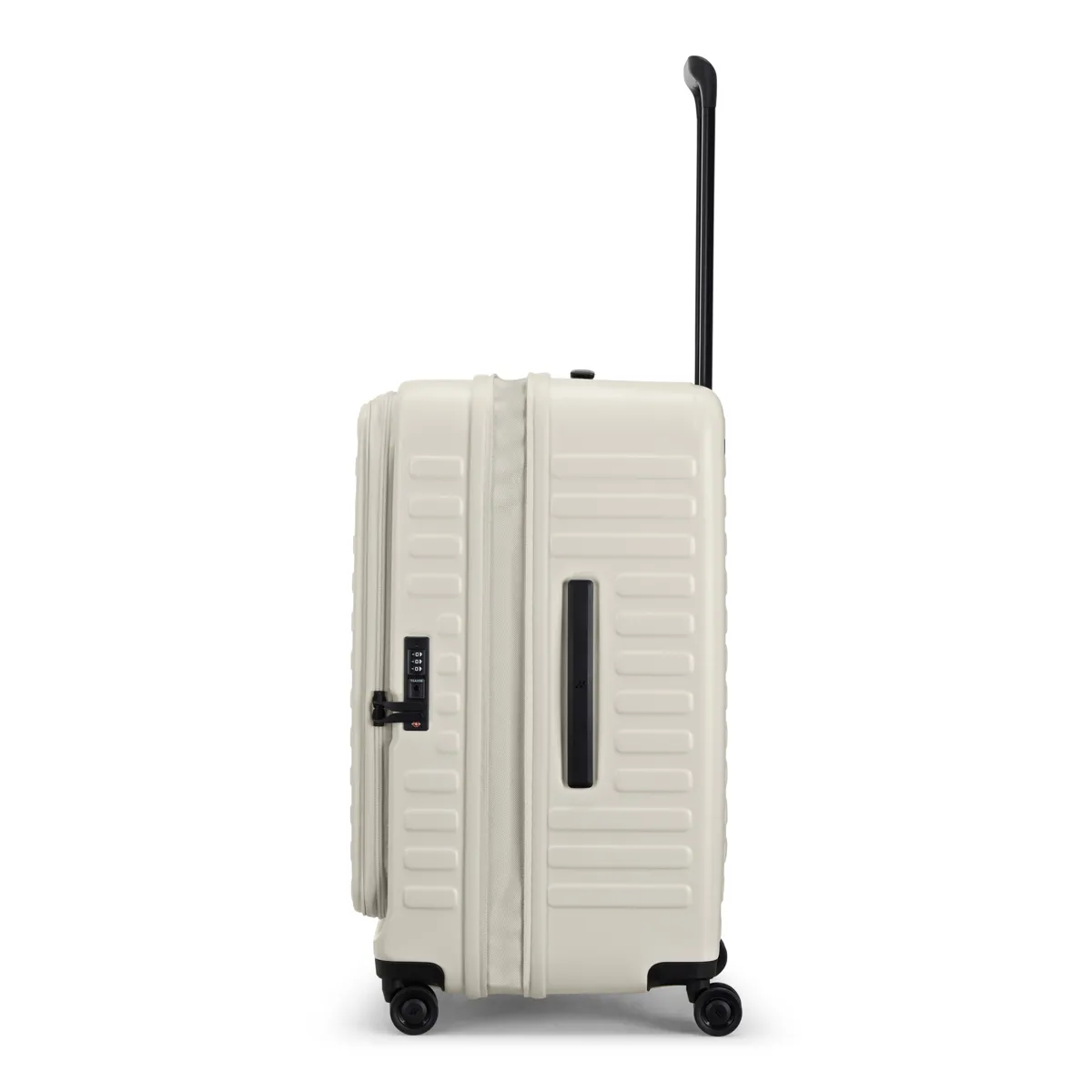 【未使用】LOJEL Cubo Small Lite 白系 機内持込スーツケース lojel-cubo-linen-side2-fitlite