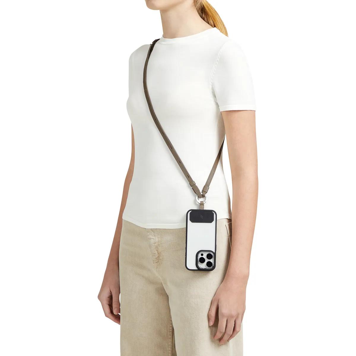 4649 Iloj - Crossbody Strap - Leather | LOJEL Singapore
