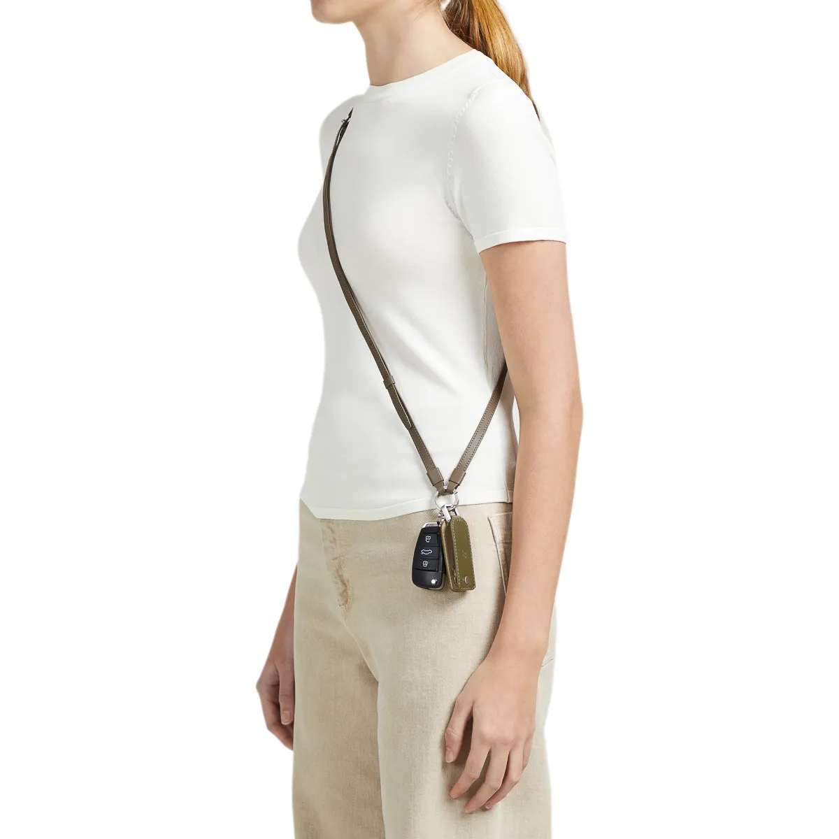 4649 Iloj - Crossbody Strap - Leather | LOJEL Singapore