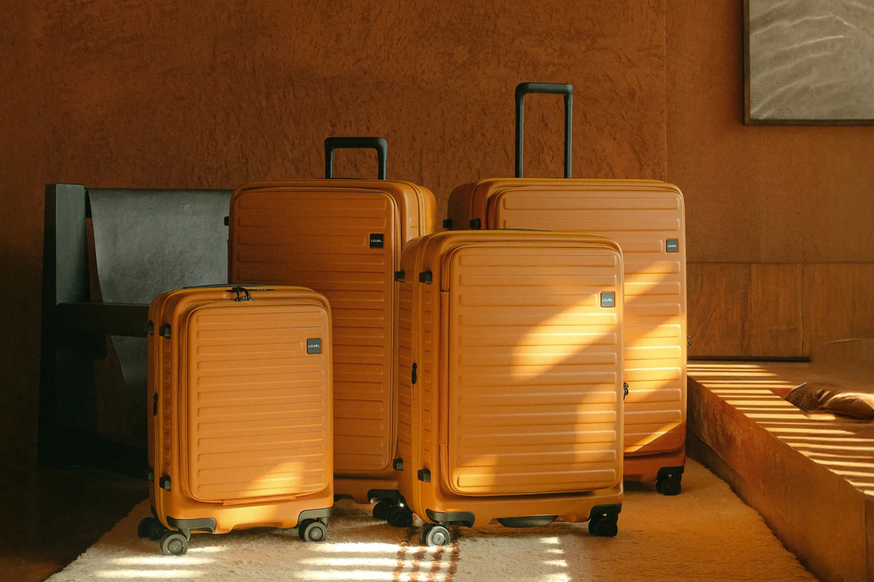 LOJEL Footer Block Travel Luggage